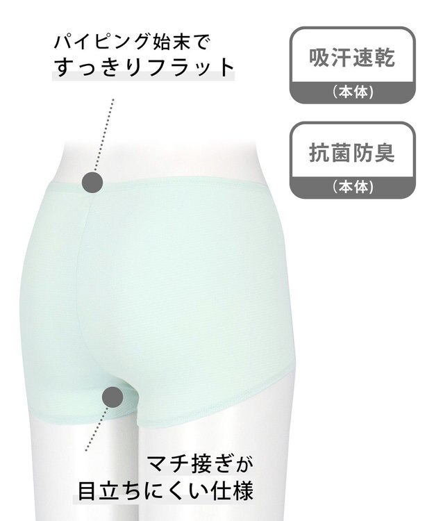 CW-X 【WOMEN】 CW-X スポーツショーツ 吸汗速乾性(本体) 抗菌防臭性(本体) メッシュ素材 はきこみ丈ふつう レディース HSY320 /ワコール メロン