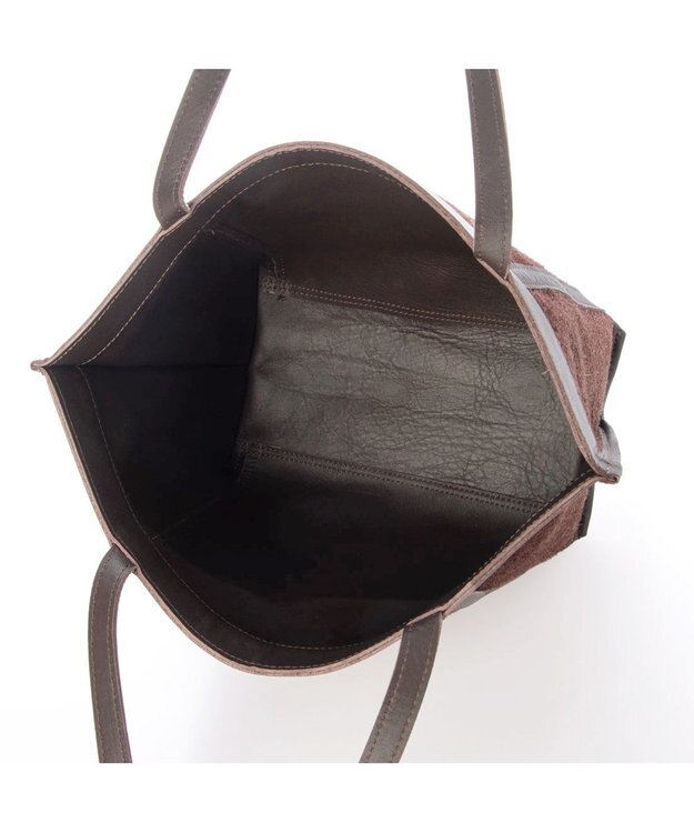 UNBILLION ペルケ perche / 撥水リバーシブルトートS ブラウン