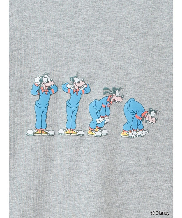 Green Parks ミッキーフレンド／体操プリント半袖ＴＥＥⅡ Gray Mixture