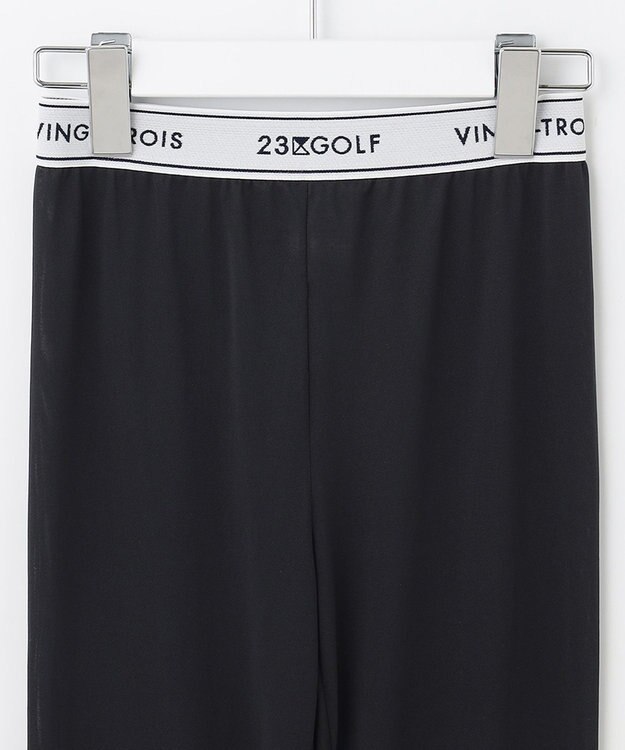 23区GOLF 【WOMEN】【吸水速乾/ＵＶケア】３０ｄカノコインナー レギンス ブラック系