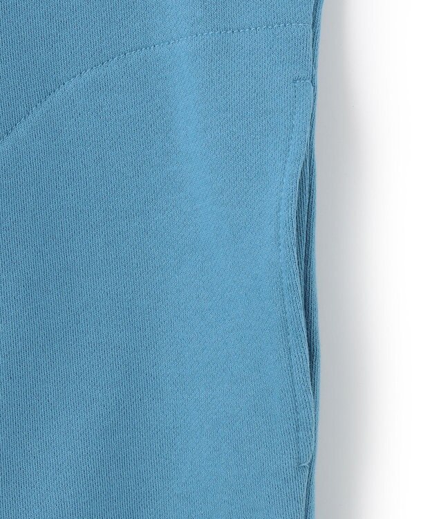 J.PRESS MEN 【WEB限定】J刺繍パーカー ターコイズブルー系