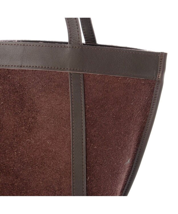 UNBILLION ペルケ perche / 撥水リバーシブルトートS ブラウン