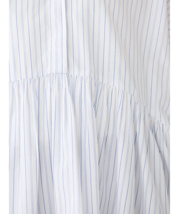 AMERICAN HOLIC サラックール／ＵＶカットティアードブラウス Off White