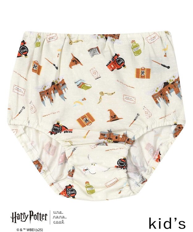 une nana cool 【ハリー・ポッターコラボ】 Harry Potter * une nana cool キッズ 女児用ショーツ クリーム