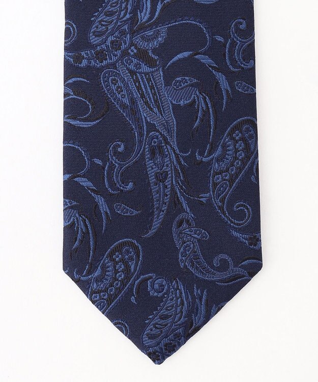JOSEPH HOMME シャドーペイズリー　ネクタイ ネイビー系7