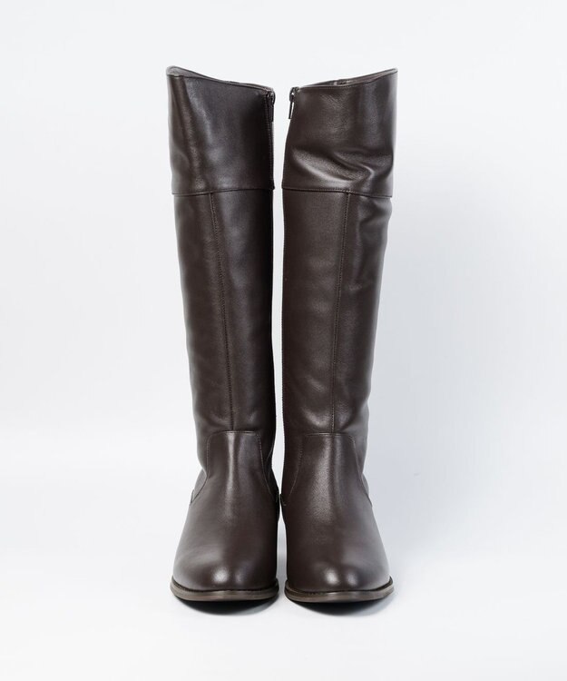 BONTRE 【MIONOTIS/ミオノティス】リアルレザージョッキーブーツ/714B ダークブラウン