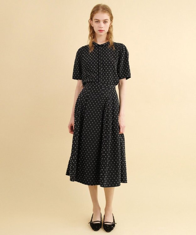 TOCCA 【消臭】STAR SAND ブラウス ブラック系