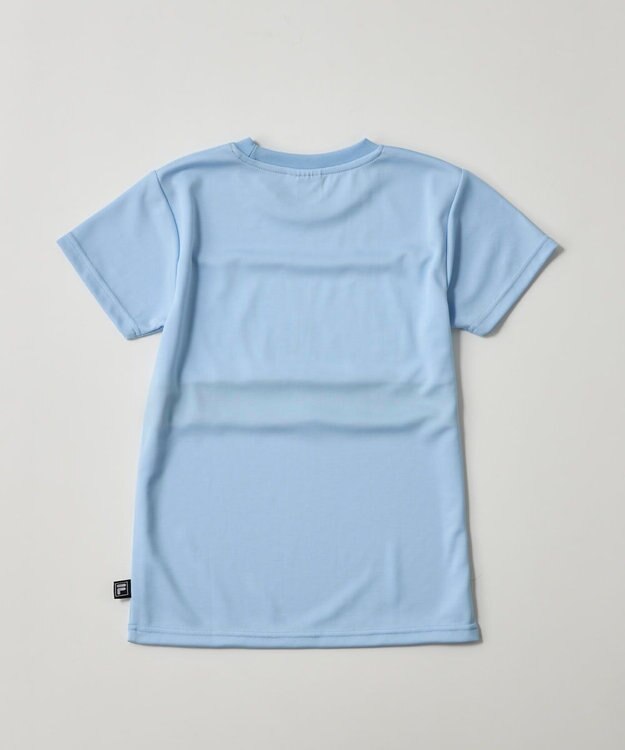 OP／FILA 【FILA】ドライピケ半袖Tシャツ サックス