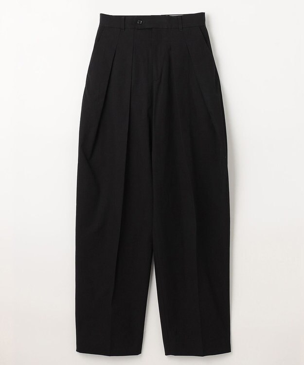 NAVE 【Nave】ライトキャンバス タックパンツ ブラック系