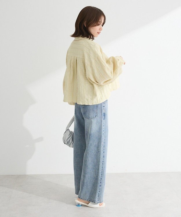 Green Parks ・ＥＬＥＮＣＡＲＥ　ＤＵＥ　Ｗウエストデニムパンツ Light Indigo