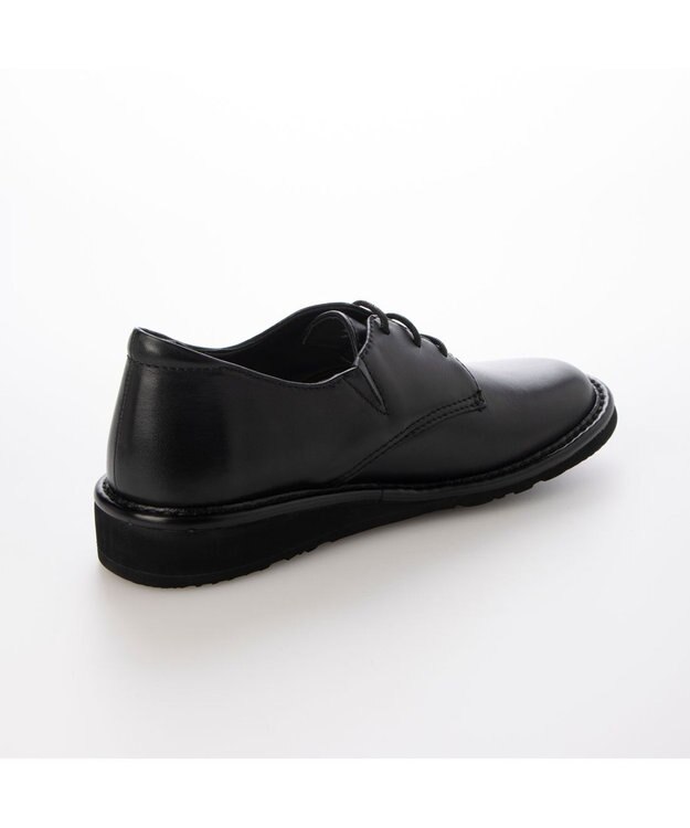 ing <ing>【サスティナブル】レースアップスリッポン ブラック