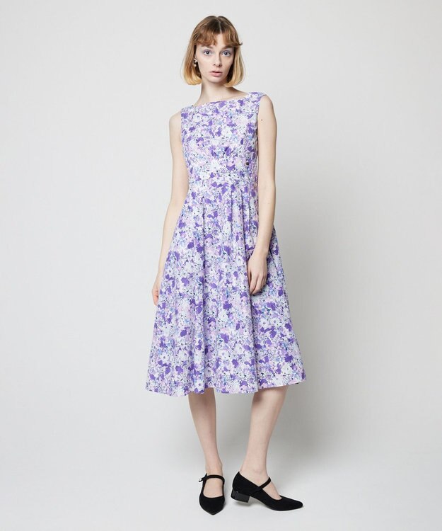 TOCCA 【洗える！】JUNE ANNABELLE ドレス ライラック系5