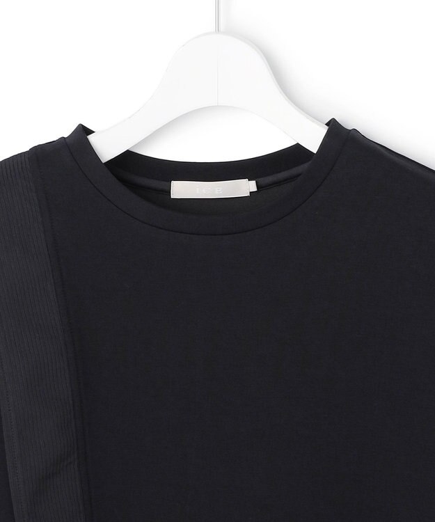 ICB 【先行予約】 ライトダンボール イレギュラーヘムプルオーバー ブラック