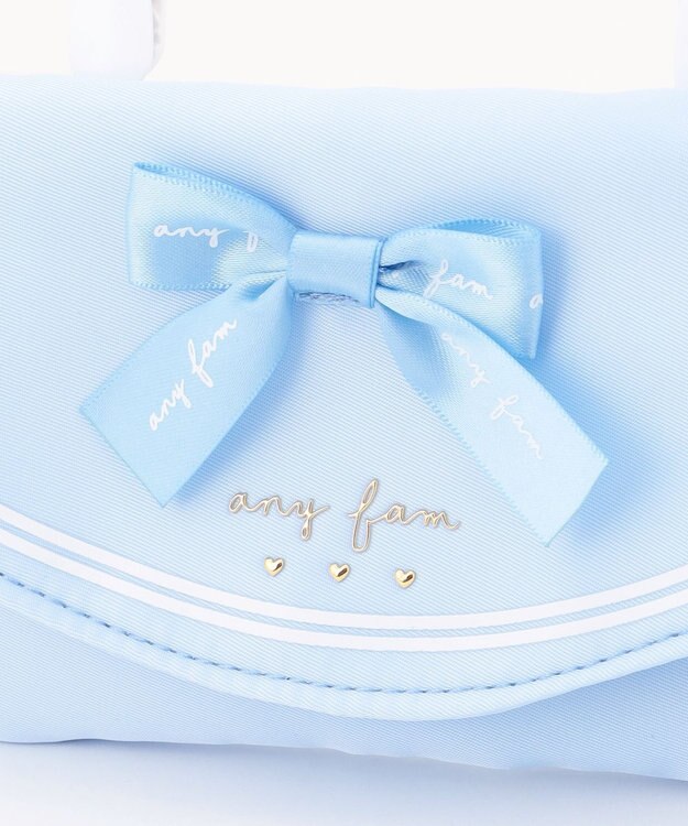 ANY KIDS リボン 移動 ポケット サックスブルー