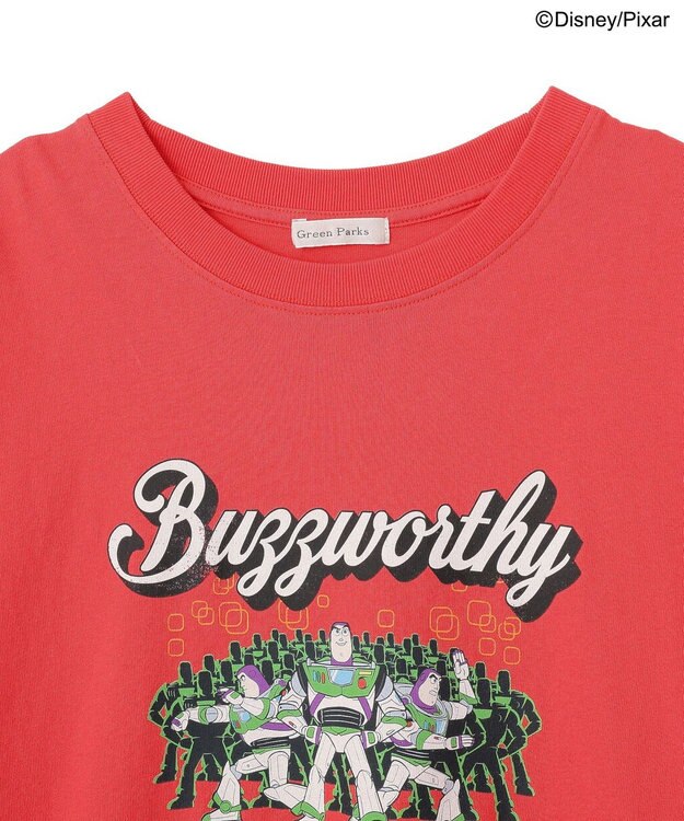 Green Parks トイストーリー／ウ゛ィンテージ風Ｔシャツ Red