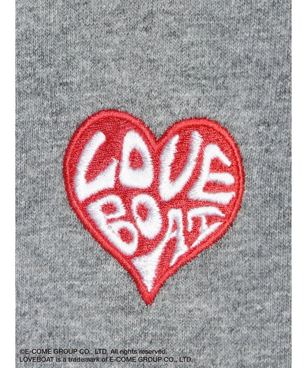 Green Parks ■別注　ＬＯＶＥ　ＢＯＡＴ　ラグランワンピース Gray