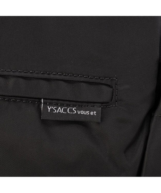 Y'SACCS 【Y’SACCS vous et】ポーチ付き4WAYリュック ブラック
