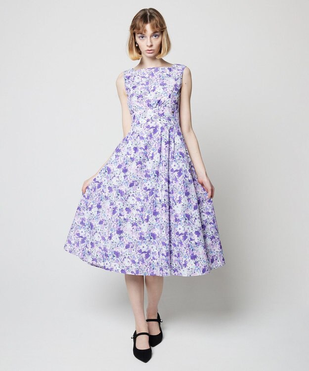 TOCCA 【洗える！】JUNE ANNABELLE ドレス ライラック系5