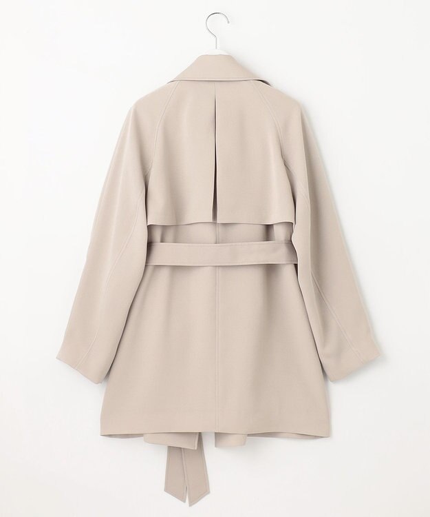 自由区 L トロトレンチ ミドル丈コート ベージュ系