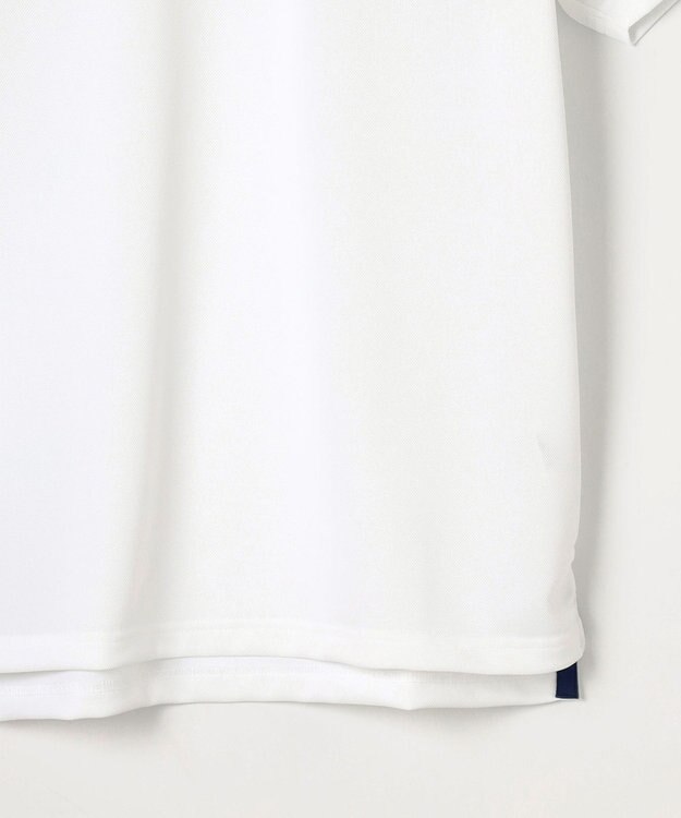 23区GOLF 【MEN】【吸水速乾/UVケア】エイトロックカノコ 半袖ポロシャツ ホワイト系