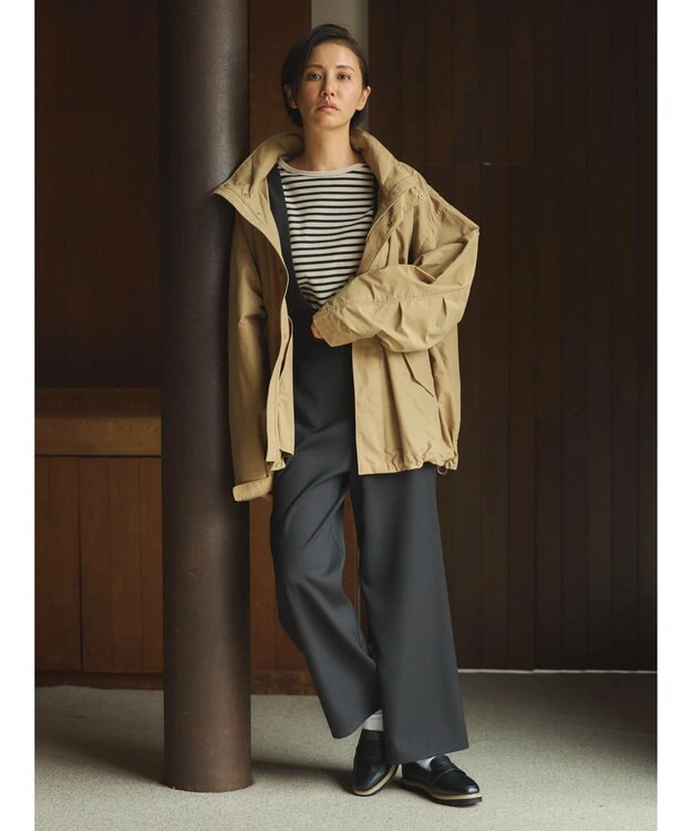 Green Parks 撥水加工　２Ｗａｙナイロンブルゾン Beige