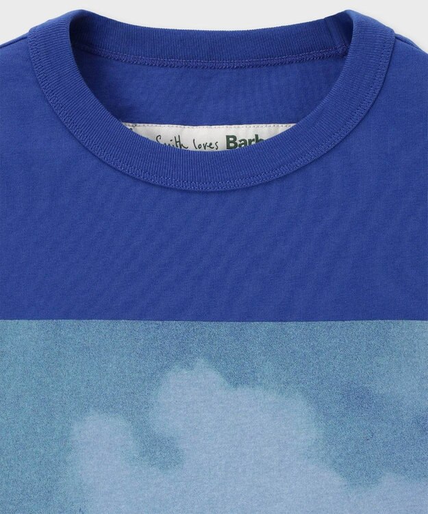 Paul Smith Paul Smith Loves Barbour Scoop Tシャツ ブルー