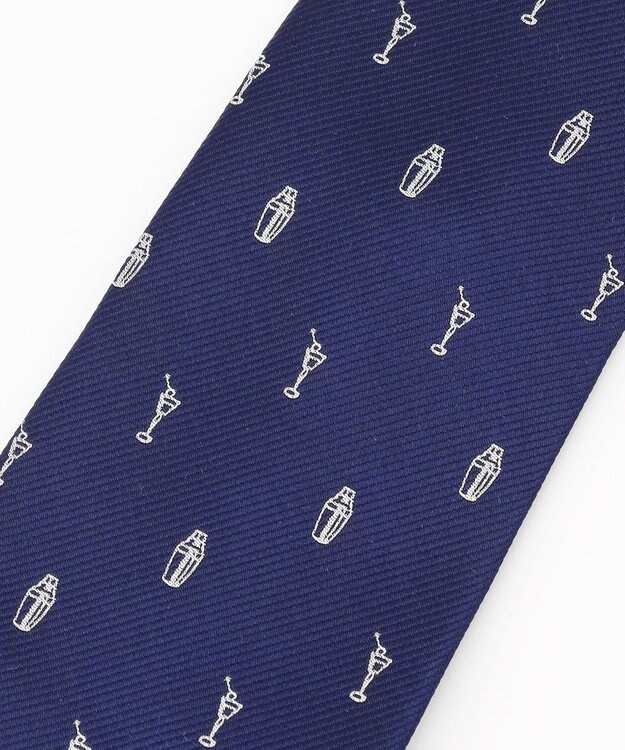 J.PRESS MEN 【JOKE TIE COLLECTION】カクテル ネクタイ ネイビー系8