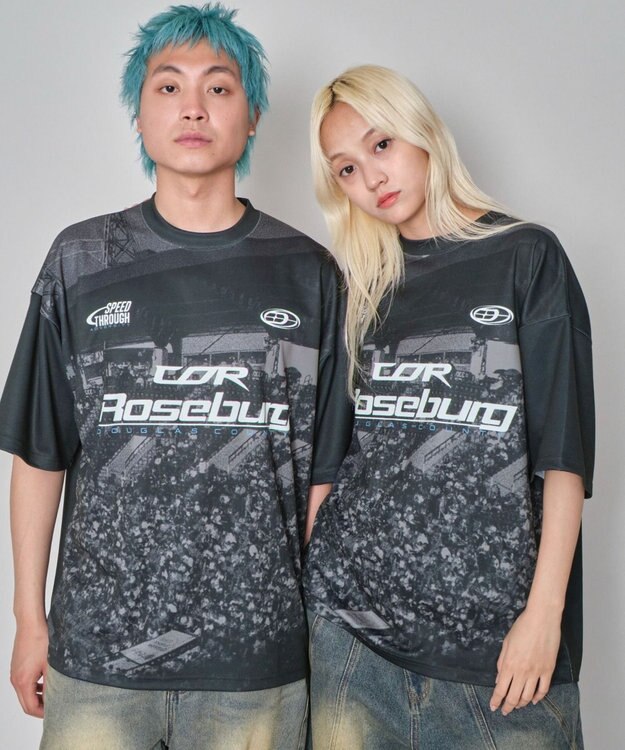 WEGO 【ユニセックス着用/MLサイズ展開】フォトゲームグラフィックT（SS） ブラック