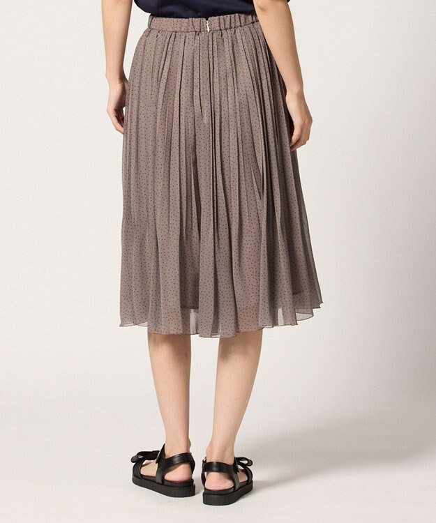 TOCCA 【洗える・消臭】TALKATIVE DOTS スカート ブラウン系5