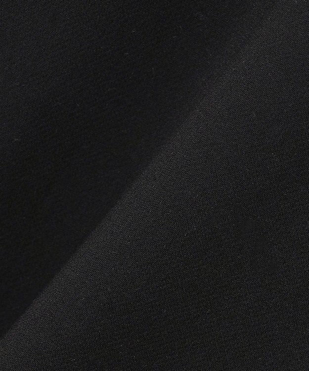 UNFILO L 【洗える/ストレッチ/シワになりにくい】ストレッチダブルクロス ブラック