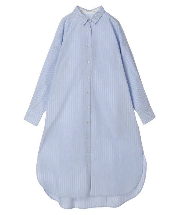 AMERICAN HOLIC ＵＶカット綿ブロードシャツワンピース Stripe