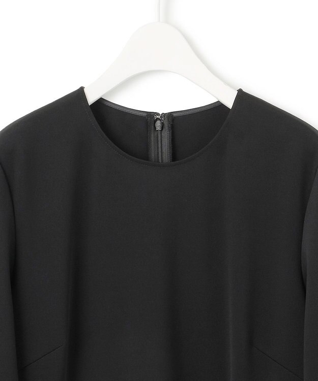 ICB L 【洗える】 メモリーコンビドレス ブラック系