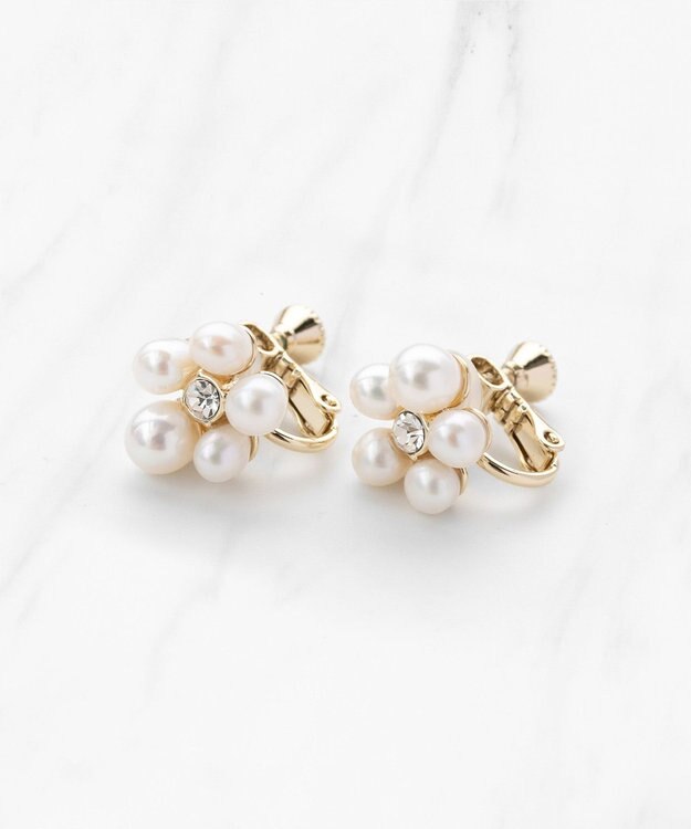 TOCCA PEARL GARDEN EARRINGS イヤリング ゴールド系
