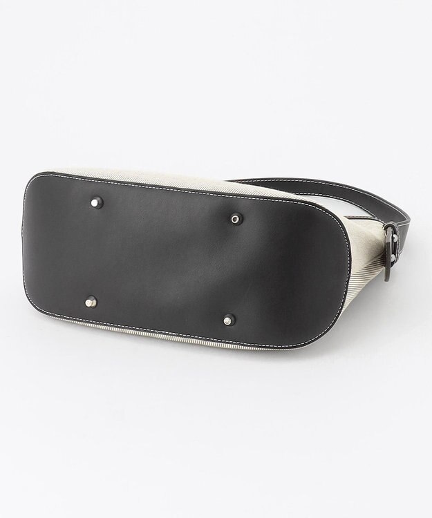 J.PRESS LADIES 【2way】キャンバス ショルダー バッグ ブラック系