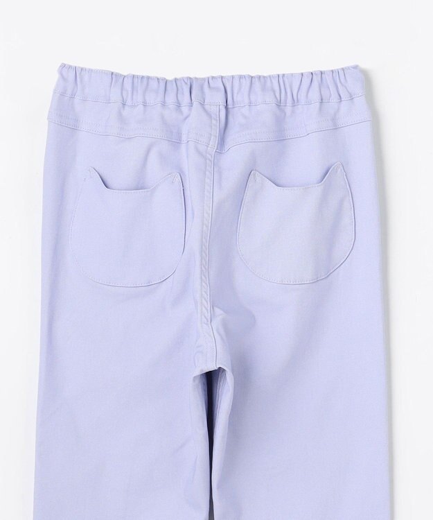 ANY KIDS 【洗濯機可能】ときめきストレッチ ネコパンツ ラベンダー