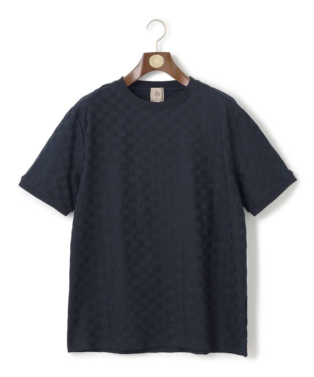 J.PRESS MEN 【KING SIZE】【吸湿速乾 / ビジネス対応】【J.PRESS PREMIUM JERSEY】 リンクス Tシャツ ネイビー系