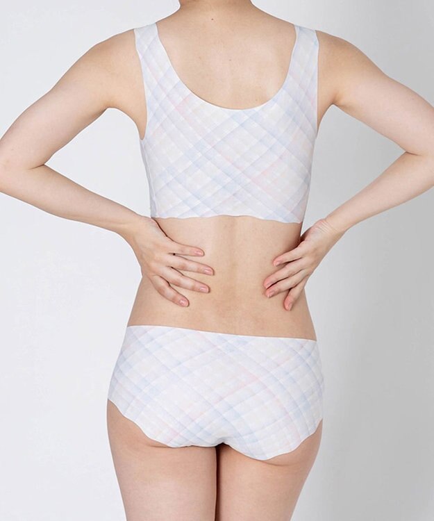 WACOAL 【GOCOCi ゴコチ】 ノンワイヤー ハーフトップ まるでつけていないような着ごこち フラット仕上げ ホックなし ブラトップ レディース CGG534 /ワコール クリーム