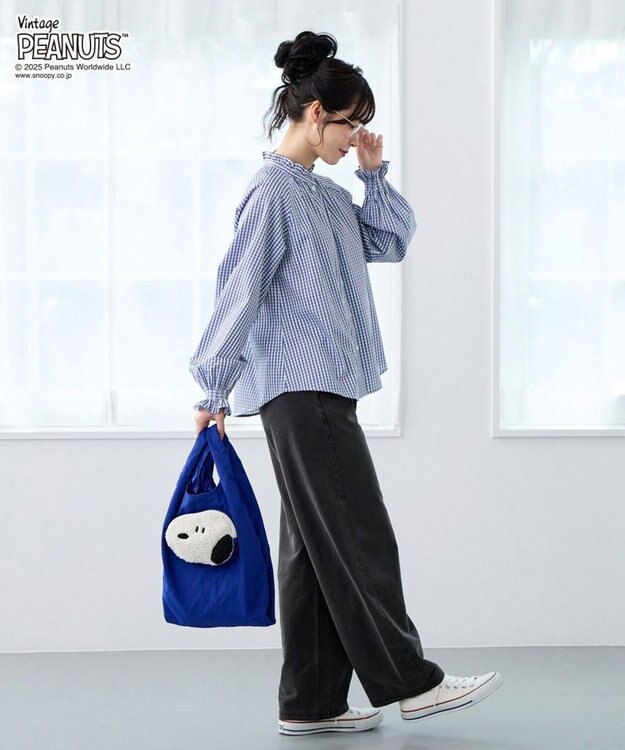 ROOTOTE 8458【スヌーピー】IP.ルーショッパー.ピーナッツ-0P 04：3D グラス