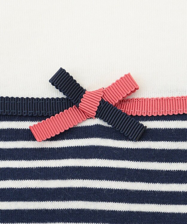 組曲 KIDS 【80-100cm】トリコボーダー Ｔシャツ ネイビー系1