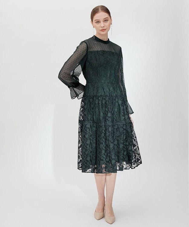 23区 【APPLAUDIR】チェーンパール イヤリング ゴールド系