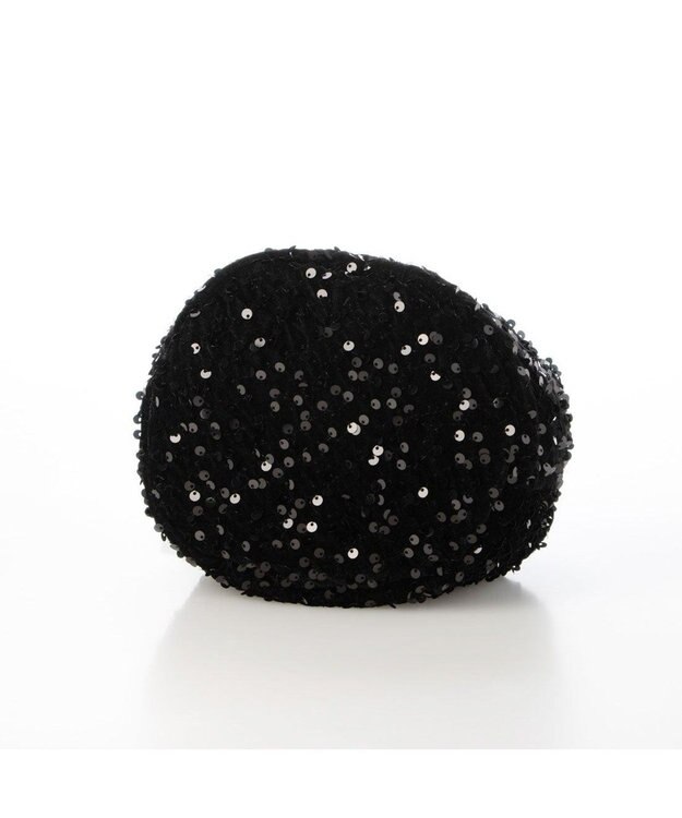 UNBILLION cachecache ベルベットスパンコールドロストバッグ ブラック