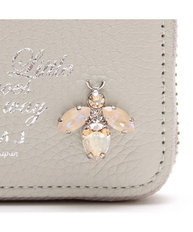 A.D.M.J. 【牛革】モーツァルト ザ・ビースモールウォレット オフホワイト