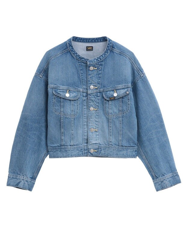 earth music&ecology Ｌｅｅ　×　ｅ．ｍ．ａ．ｅ．　ライダースジャケット Indigo