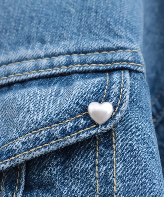 earth music&ecology Ｌｅｅ　×　ｅ．ｍ．ａ．ｅ．　ライダースジャケット Indigo