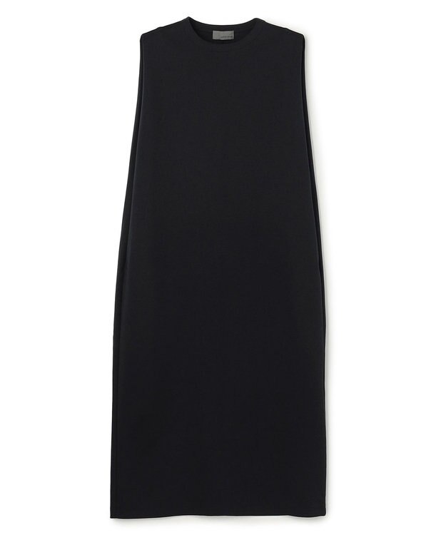 uncrave ダブルフェイスジャージー ワンピース ネイビー