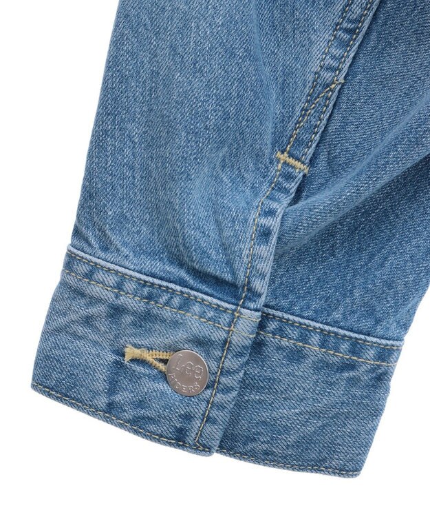 earth music&ecology Ｌｅｅ　×　ｅ．ｍ．ａ．ｅ．　ライダースジャケット Indigo