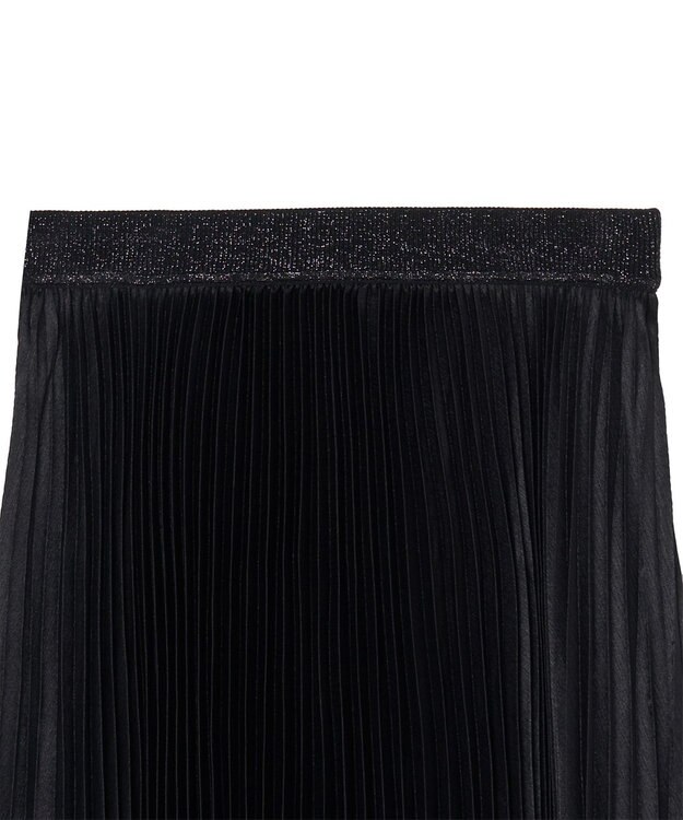 JOSEPH プレーテッドウールルレックス　プリーツスカート Black