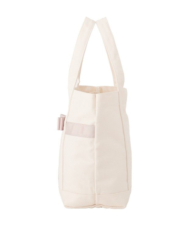 Maison de FLEUR マルチポケット帆布トートSバッグ Ivory