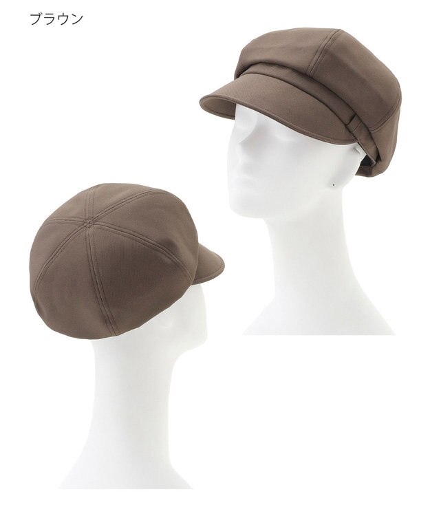 MOONBAT FURLA(フルラ)キャスケット UVカット サイズ調整 手洗い可能 日本製 ブラウン