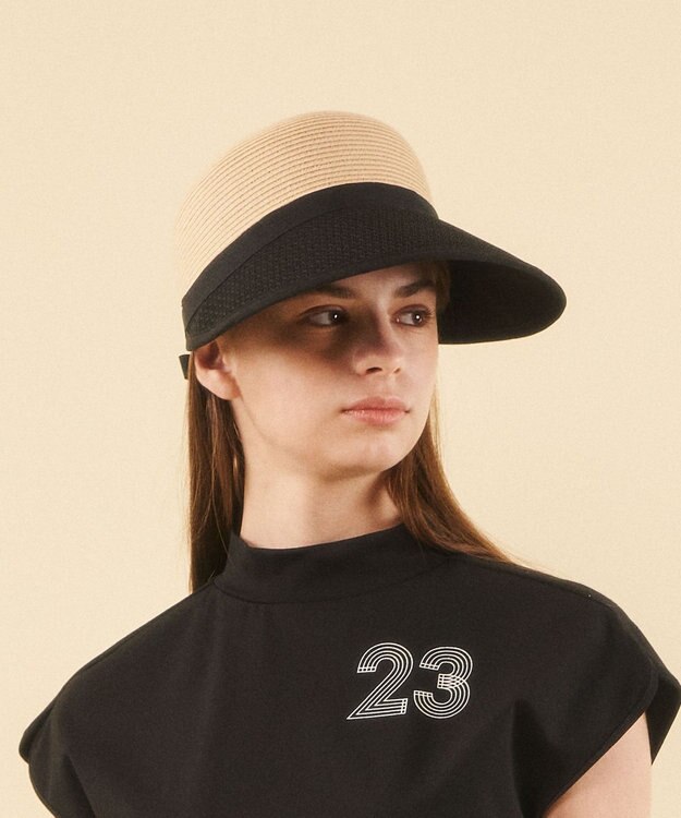 23区GOLF 【WOMEN】ブレードキャップ ブラック系